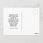 Modern Brush Script Thanksgiving 4 Fotokaart Briefkaart (Achterkant)