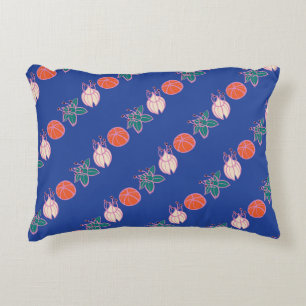 Modern Bud & Flower Bold Patroon Accent Kussen