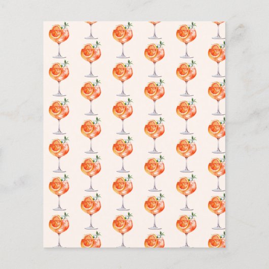 Modern Budget Love bij First Spritz Vrijgezellenfe Flyer (Achterkant)