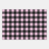 Modern Buffalo Plaid Patroon Inpakpapier Vel (Voorkant)