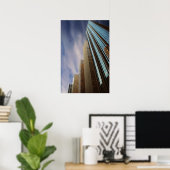 Modern Building poster, New York Poster (Thuiskantoor)