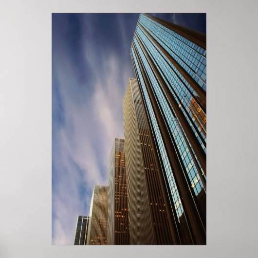 Modern Building poster, New York Poster (Voorkant)