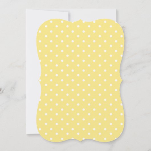 Modern Bunting Yellow Gender Neutraal Baby shower Kaart (Achterkant)