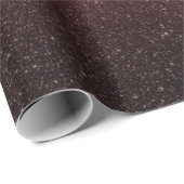 Modern Burgundy Red en Roos Gold Glitter Ombre Cadeaupapier (Rol Hoek)