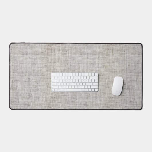 Modern Burlap Bureaumat (Keyboard & Muis)