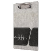 Modern Burlap Klembord (Links)