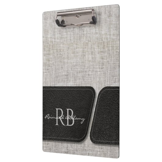 Modern Burlap Klembord (Links)