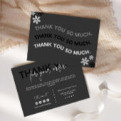 Modern Business-bedankpas Bedankkaart