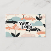 Modern Business Card – Qr code & logo Visitekaartje (Voorkant)