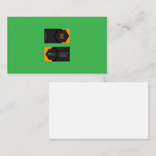 Modern business cards visitekaartje (Voorkant / Achterkant)