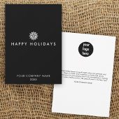 Modern Business Corporate Logo kerst Kaart