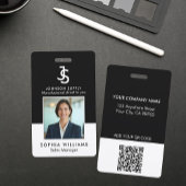 Modern Business Custom Company Monogram Logo Badge