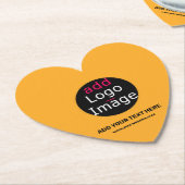 Modern Business Custom Macaroni & Cheese Hue Kartonnen Onderzetters (Gekanteld)