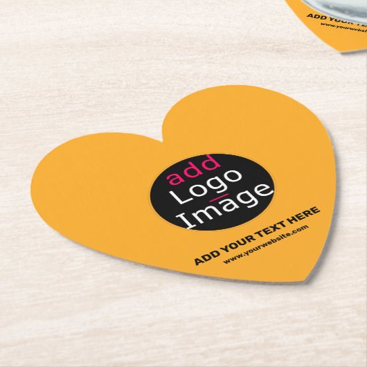 Modern Business Custom Macaroni & Cheese Hue Kartonnen Onderzetters (Gekanteld)