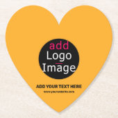 Modern Business Custom Macaroni & Cheese Hue Kartonnen Onderzetters (Voorkant)