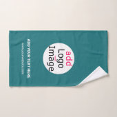 Modern Business Custom Merk Logo Deep Zee Groen Handdoek (Handdoek)