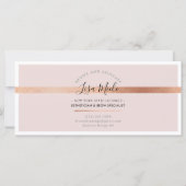 MODERN BUSINESS elegant chic blush pink rose gold (Achterkant)