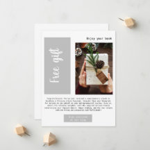 Modern Business Grijs Gratis Gift E-mail Promotie