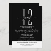 Modern Business Jubileum Feestviering Kaart (Voorkant / Achterkant)