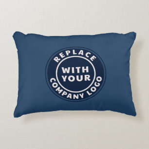Modern Business Logo Company Matching Accent Kussen