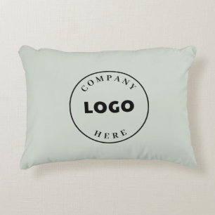 Modern Business Logo Company Swag Custom Accent Kussen
