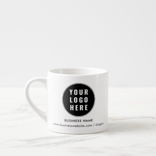 Modern Business Logo Corporate Promotional Espresso Kop (Links)