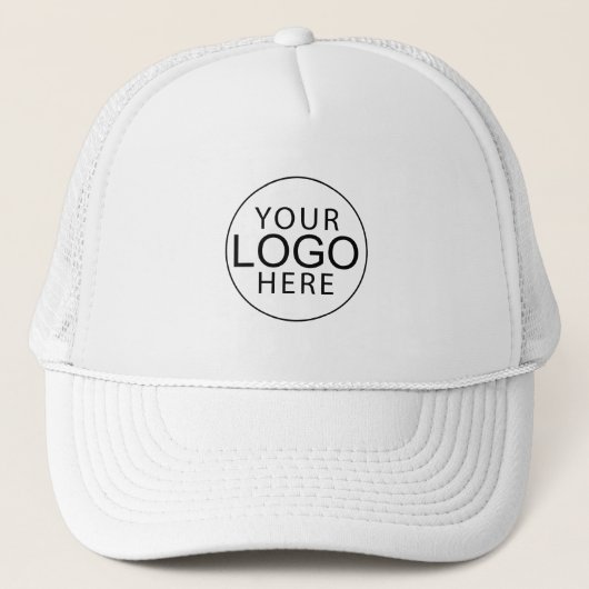 Modern Business Logo Custom Corporate Trucker Pet (Voorkant)
