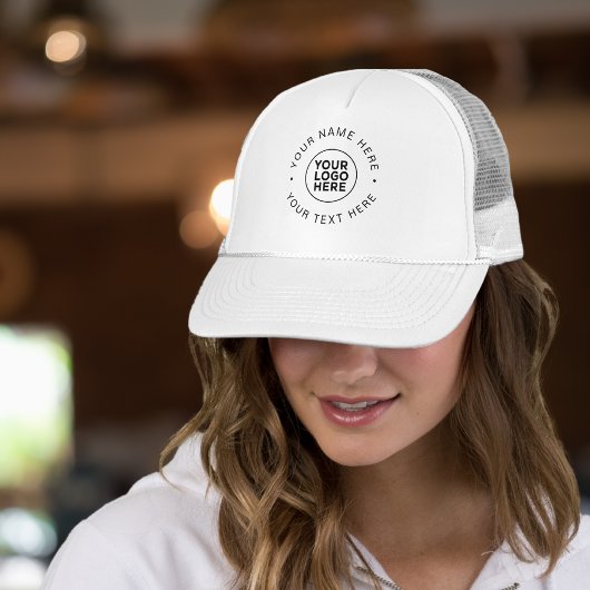 Modern Business Logo Custom Employee Company Trucker Pet