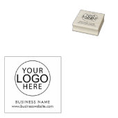 Modern Business Logo Kantoor Collega's Custom Rubberstempel (Gestempeld)