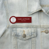 Modern Business Logo Medewerker ID Personeel Salon Naamplaatje (In situ)