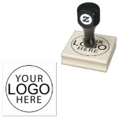 Modern Business Logo Medewerkers Aangepast Rubberstempel (Gestempeld)