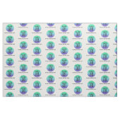 Modern Business Logo Pattern Aangepast Stof (Fat Quarter)
