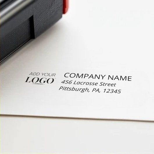Modern Business Logo Professional Corporate Kantoo Zelfinktende Stempel