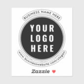 Modern Business Logo Promotional Custom Sticker (Vel)