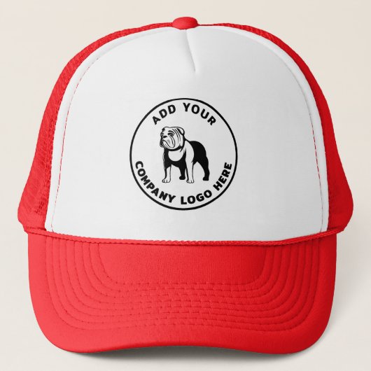 Modern Business Logo Promotional Custom Trucker Pet (Voorkant)