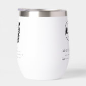 Modern Business Logo QR Code Corporate Custom (Rechts)