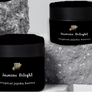 Modern Business Logo Skincare Product Wrap Label Waterfles Etiket