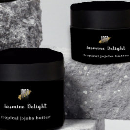 Modern Business Logo Skincare Product Wrap Label Waterfles Etiket