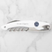 Modern Business Logo website medewerkers swag Kurkentrekker (Achterkant)