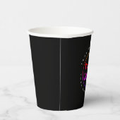 Modern Business Logo zwart Papieren Bekers (Rechts)