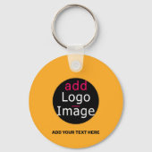 Modern Business Macaroni & Cheese Hue Sleutelhanger (Voorkant)