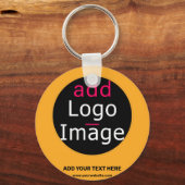 Modern Business Macaroni & Cheese Hue Sleutelhanger (Achterkant)