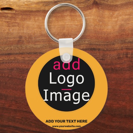 Modern Business Macaroni & Cheese Hue Sleutelhanger (Achterkant)