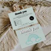 Modern Business Package Insert-Kaart Bedankkaart