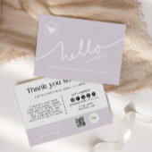 Modern Business Package Insert-Kaart Bedankkaart