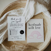 Modern Business Package Insert-Kaart Bedankkaart