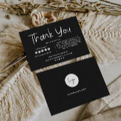 Modern Business Package Insert-Kaart Bedankkaart