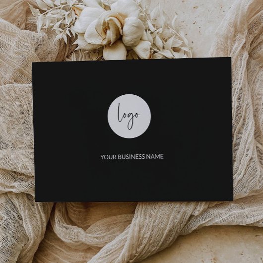 Modern Business Package Insert-Kaart Bedankkaart