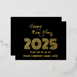 Modern Business Queer Code Bedrijf Folie Feestdagen Briefkaart