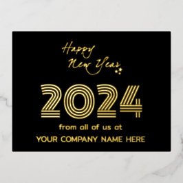 Modern Business Queer Code Bedrijf Folie Feestdagen Briefkaart